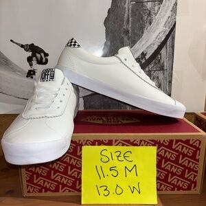 Vans Sport Low Leather sz 11.5 Men’s 13.0 Women’s